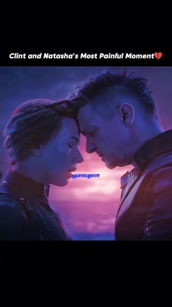 Clint and Natasha A Heartbreaking Decision💔 #marvel #avengers #shorts